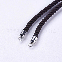 Nylon Twisted Cord Bracelet Making&nbsp;MAK-F018-10P-RS