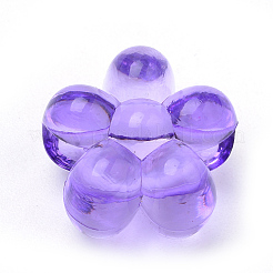 Transparent Acrylic European Beads&nbsp;X-TACR-S144-14