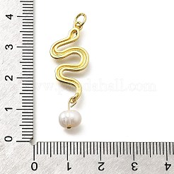 Brass Micro Pave Cubic Zirconia Pendants&nbsp;KK-Z093-28G