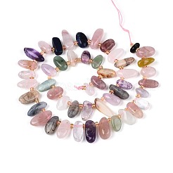 Natural Mixed Gemstone Beads Strands&nbsp;G-Z091-A27