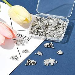 80Pcs Tibetan Style Alloy Pendants&nbsp;FIND-FS0003-65
