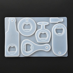 Mixed Shapes Silicone Beer Opener Molds&nbsp;DIY-I065-11
