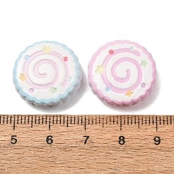 Printed Opaque Acrylic Beads&nbsp;AC-CBAC4EE-02