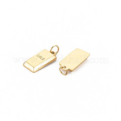 Ion Plating(IP) 304 Stainless Steel Charms&nbsp;X-STAS-N097-166