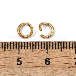 304 Stainless Steel Open Jump Rings&nbsp;STAS-Z137-01G-04