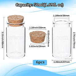 Glass Jar Glass Bottles Bead Containers&nbsp;AJEW-SP0003-91A