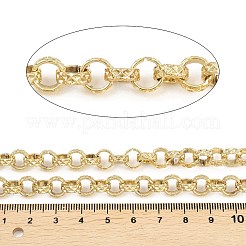 304 Stainless Steel Textured Rolo Chains&nbsp;CHS-C022-05G