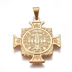 304 Stainless Steel Pendants&nbsp;STAS-G155-77G-A