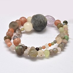 Nuggets Natural & Synthetic Mixed Stone Bead Strands&nbsp;G-M297-09