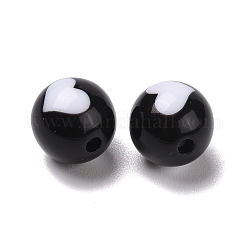 Two-Tone Acrylic Beads&nbsp;OACR-U003-02B