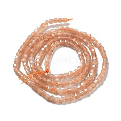 Natural Orange Sunstone Beads Strands&nbsp;G-D467-A12