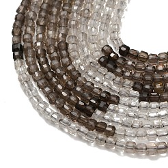 Natural Smoky Quartz Beads Strands&nbsp;G-L634-D09-2.5x2.5mm