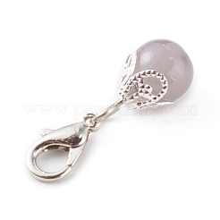 Imitation Jade Glass Pendants&nbsp;HJEW-JM00461
