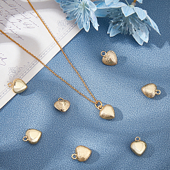 12Pcs 3 Style Brass Charms&nbsp;KK-CA0001-53G