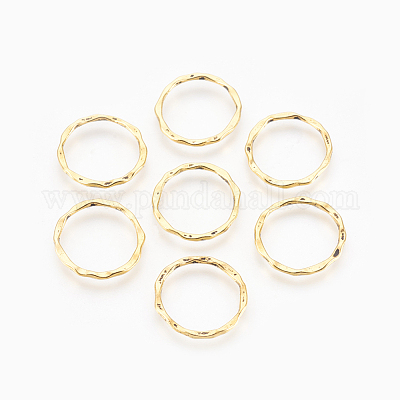 Tibetan Style Linking Rings&nbsp;PALLOY-A017-AG-FF-1