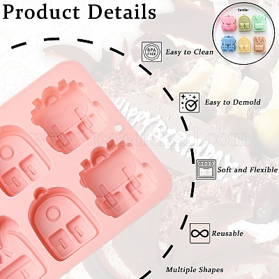 2Pcs Backpack Shape Silicone Molds&nbsp;ST-CJ0043-002-1