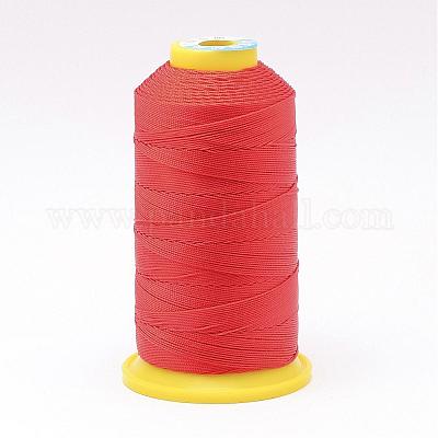 ナイロン縫糸  レッド  0.4mm  約400m /ロール&nbsp;NWIR-N006-01N-0.4mm-1