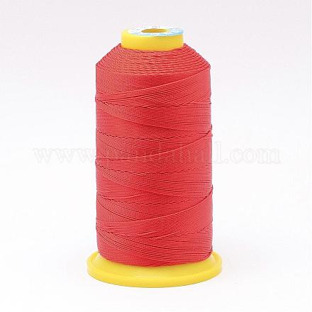 ナイロン縫糸  レッド  0.4mm  約400m /ロール&nbsp;NWIR-N006-01N-0.4mm-1