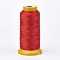 Polyester Thread, for Custom Woven Jewelry Making, Red, 0.25mm, about 700m/roll