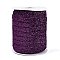 Glitter Sparkle Ribbon, Polyester & Nylon Ribbon, Purple, 3/8 inch(9.5~10mm), about 50yards/roll(45.72m/roll)