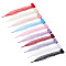 10 Pairs Polyester Lace Shoelaces, Mixed Color, 820x30x0.2mm, 1 pair/color, 10 colors
