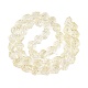 Electroplate Glass Beads Strands&nbsp;EGLA-N012-08F-2