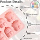 2Pcs Backpack Shape Silicone Molds&nbsp;ST-CJ0043-002-3