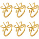 Brass Adjustable Ring Findings&nbsp;KK-BBC0023-69C-1