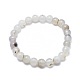 Natural Agate Bead Stretch Bracelets&nbsp;BJEW-K212-C-004-1