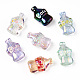 UV Plating Transparent Acrylic Beads&nbsp;PACR-N015-09-1