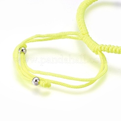 Nylon Cord Braided Bead Bracelets Making&nbsp;BJEW-F360-FP14