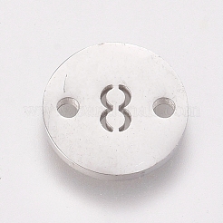 Tarnish Resistant Numbers 304 Stainless Steel Links&nbsp;STAS-M274-035P-8