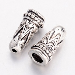 チベット風合金ビーズコーン  コーン  アンティークシルバー  14.5x7.5mm  穴：1mm&nbsp;EA330Y