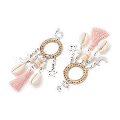 Shell Stud Earrings&nbsp;EJEW-TA00615-01