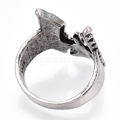 Alloy Enamel Finger Rings&nbsp;RJEW-S038-109-19mm