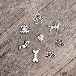 Tibetan Style Alloy Pendants&nbsp;TIBEP-SC0001-09