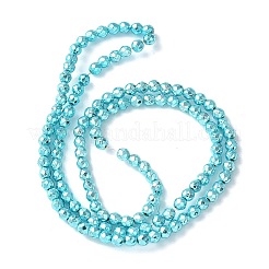 Baking Paint Synthetic Non-Magnetic Hematite Beads Strands&nbsp;G-H020-K01-11