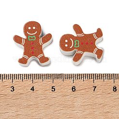 Christmas Theme Schima Wood Beads&nbsp;WOOD-F018-03
