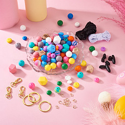 DIY Keychain Bracelet Making Kit&nbsp;DIY-TA0004-19