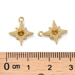 304 Stainless Steel Pendant Rhinestone Settings&nbsp;STAS-Q252-16G