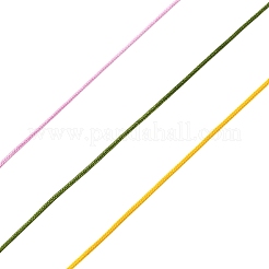 10 Rolls 10 Colors Nylon Braided Cord&nbsp;NWIR-FS0001-03