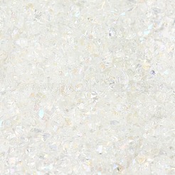 Transparent Electroplate Crushed Glass Craft&nbsp;GLAA-F123-02