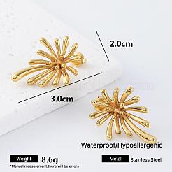 Firework 304 Stainless Steel Stud Earrings for Women&nbsp;YF3044