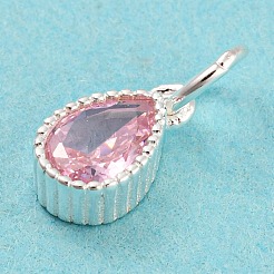 925 Sterling Silver Birthstone Charms&nbsp;STER-G035-01B-04