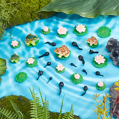 41Pcs 11 Styles Resin Display Decorations&nbsp;DJEW-PH0001-70