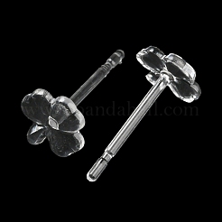 Resin Stud Earring Findings&nbsp;X1-FIND-H046-13