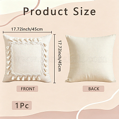 1PC Cotton Pillow Covers&nbsp;AJEW-DJ0004-04B
