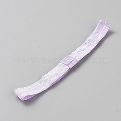 ポリアミド弾性ヘッドバンド  女性の女の子のためのヘアアクセサリー  ライラック  177x16x2.5~5mm&nbsp;DIY-WH0899-360H