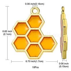 10Pcs Alloy Pendants&nbsp;ENAM-YW0002-55