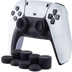 2セット 2色シリコン交換用ゲームパッドボタンキーキャップセット  コントローラーグリップカバー  ミックスカラー  21x6~16mm  内径：14~15mm  1セット/カラー&nbsp;AJEW-OC0002-81B